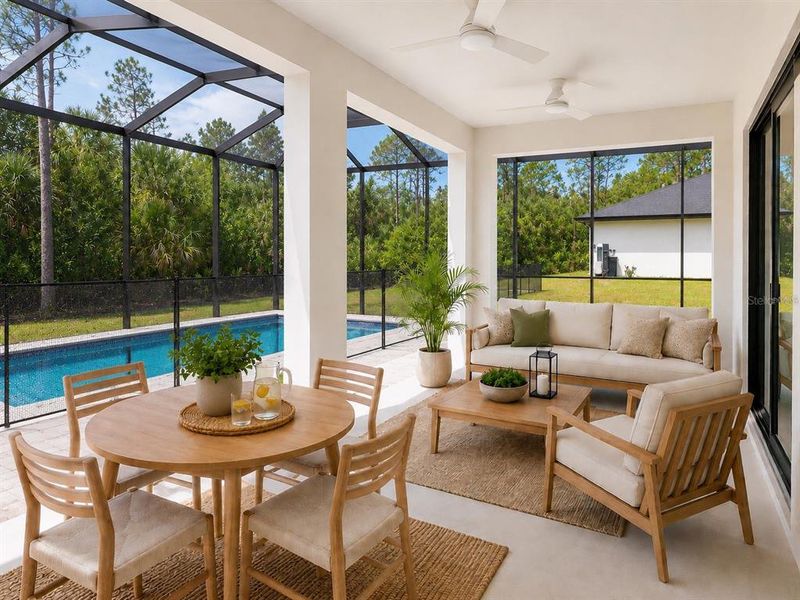 Exterior details and patio area of a home in , Port Charlotte (Image 3).