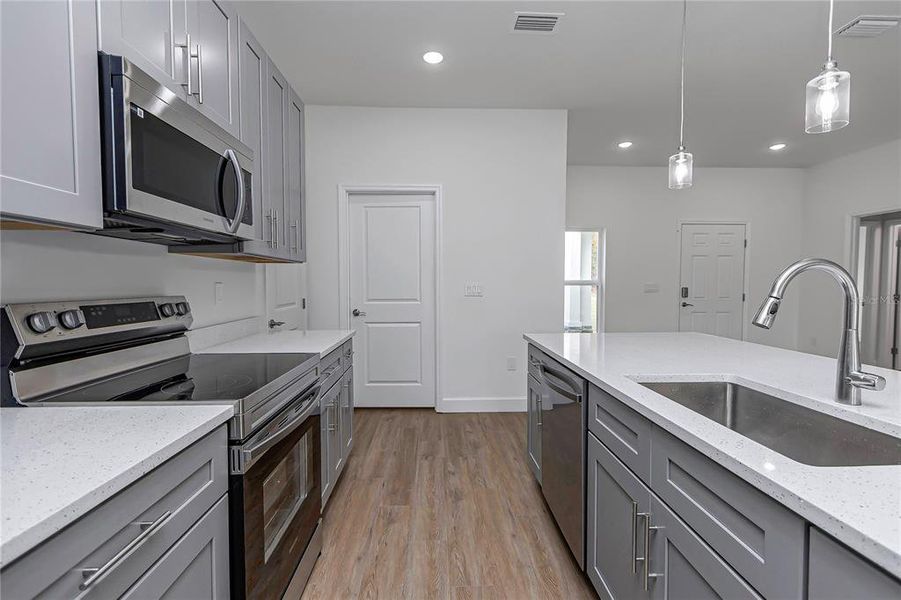 Furnished interior view inside a new home in , Citrus Springs (Image 10).