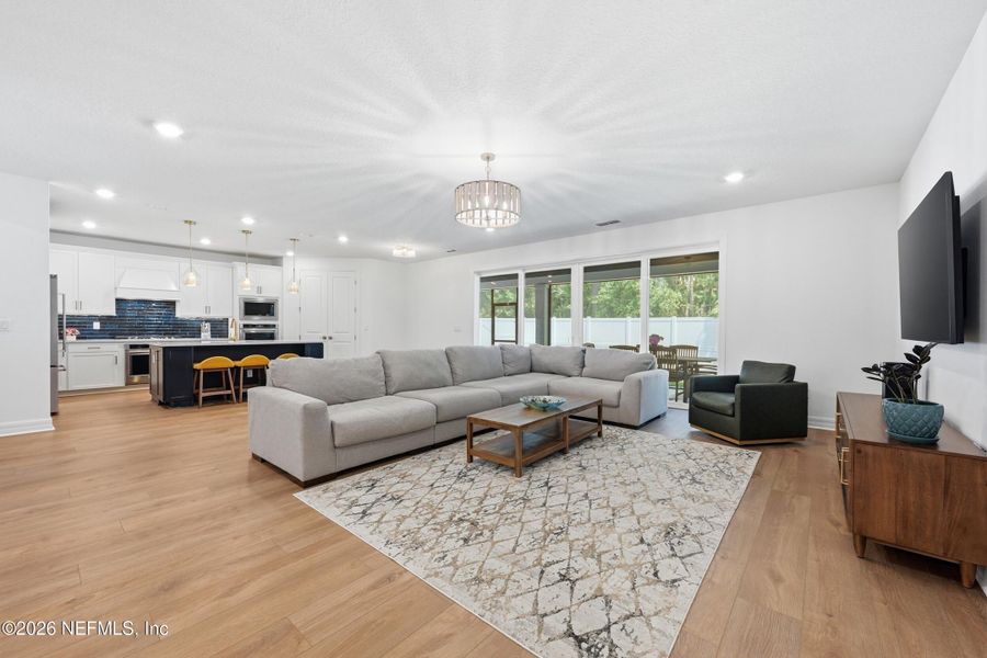 Furnished interior view inside a new home in , Jacksonville (Image 36).