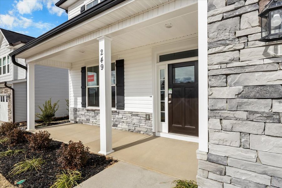 Exterior details and patio area of a home in Windsor, North Augusta (Image 3).