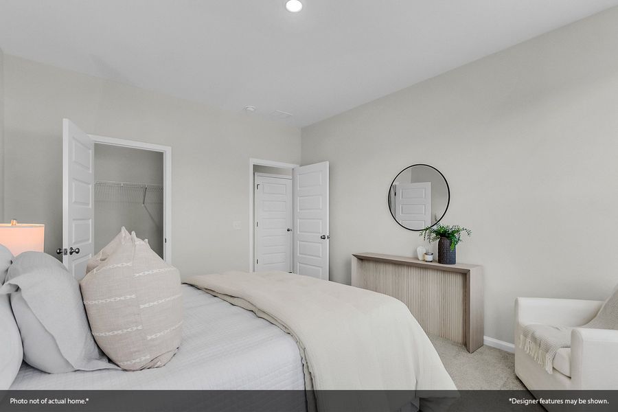 Furnished interior view inside a new home in Sweetbrier, Durham (Image 23).