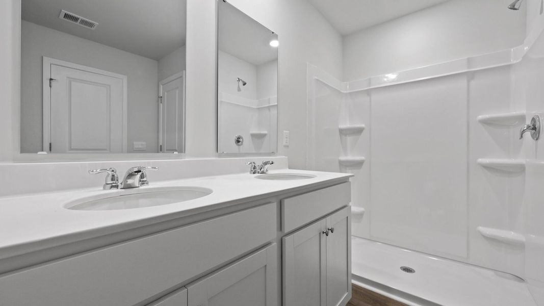Furnished interior view inside a new home in Center Pointe, Santee (Image 4).