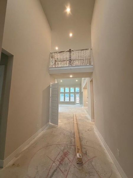 In-progress construction of a new home in Tompkins Reserve, Katy, TX (Image 5).