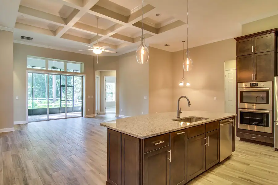 Representative furnished interior of a home built from the Lena by Riverside Homes in Hidden Creek at SilverLeaf 70' Series, St. Augustine (Image 7).