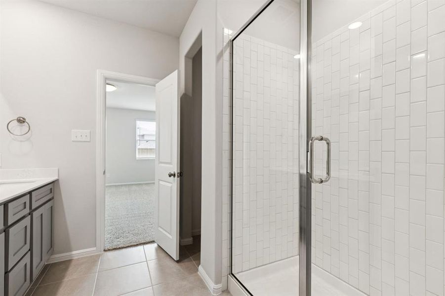 Furnished interior view inside a new home in AnaCapri, Anna (Image 9).