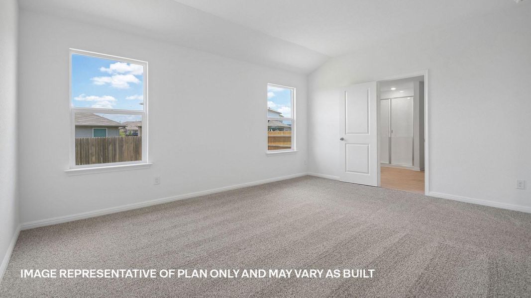 Spacious, unfurnished interior of a new home in Southgrove, Kyle (Image 25).