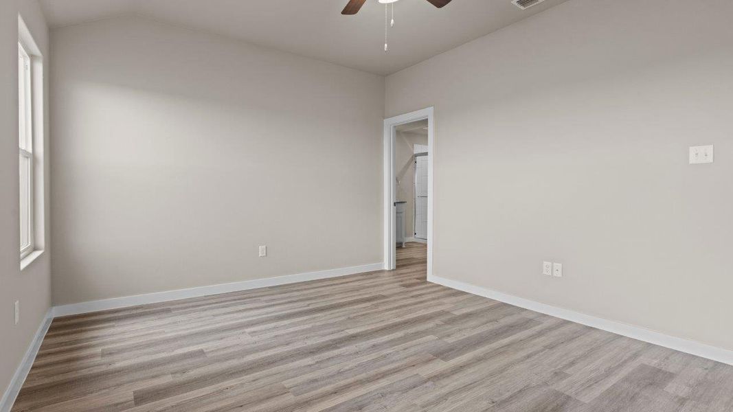 Spacious, unfurnished interior of a new home in Heritage Parks, Abilene (Image 12). Spacious, unfurnished interior of a new home in Heritage Parks, Abilene (Image 12).