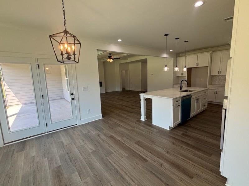 Spacious, unfurnished interior of a new home in Pinegate, Covington (Image 23). Spacious, unfurnished interior of a new home in Pinegate, Covington (Image 23).