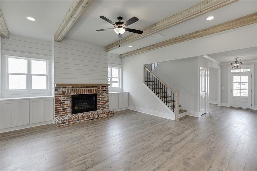 Spacious, unfurnished interior of a new home in , Buford (Image 54).