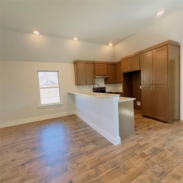 Furnished interior view inside a new home in , Dallas (Image 5).