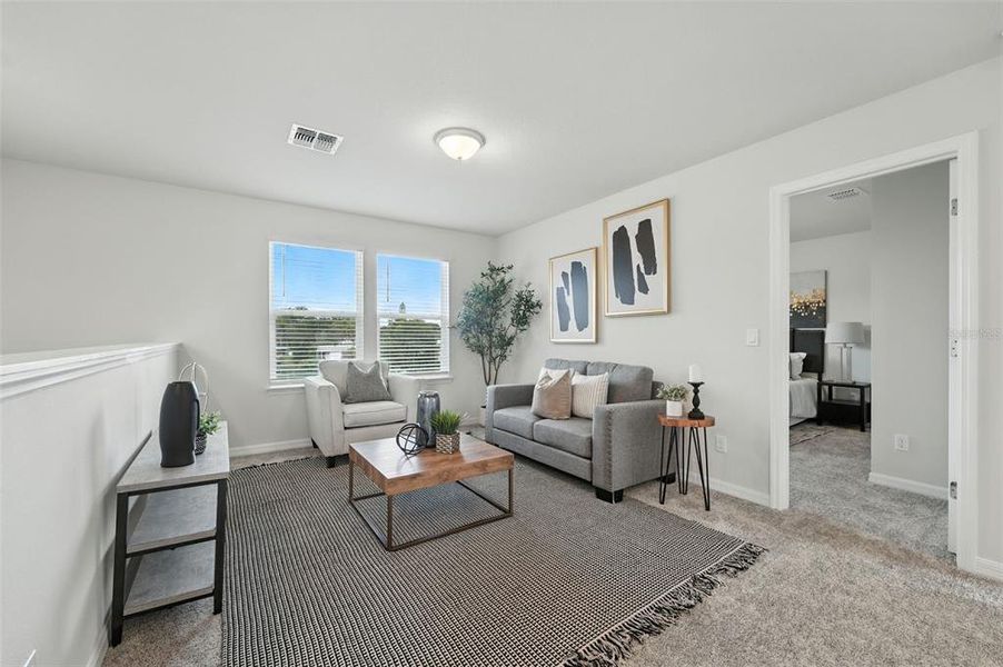 Furnished interior view inside a new home in Amelia Groves, St. Cloud (Image 31).