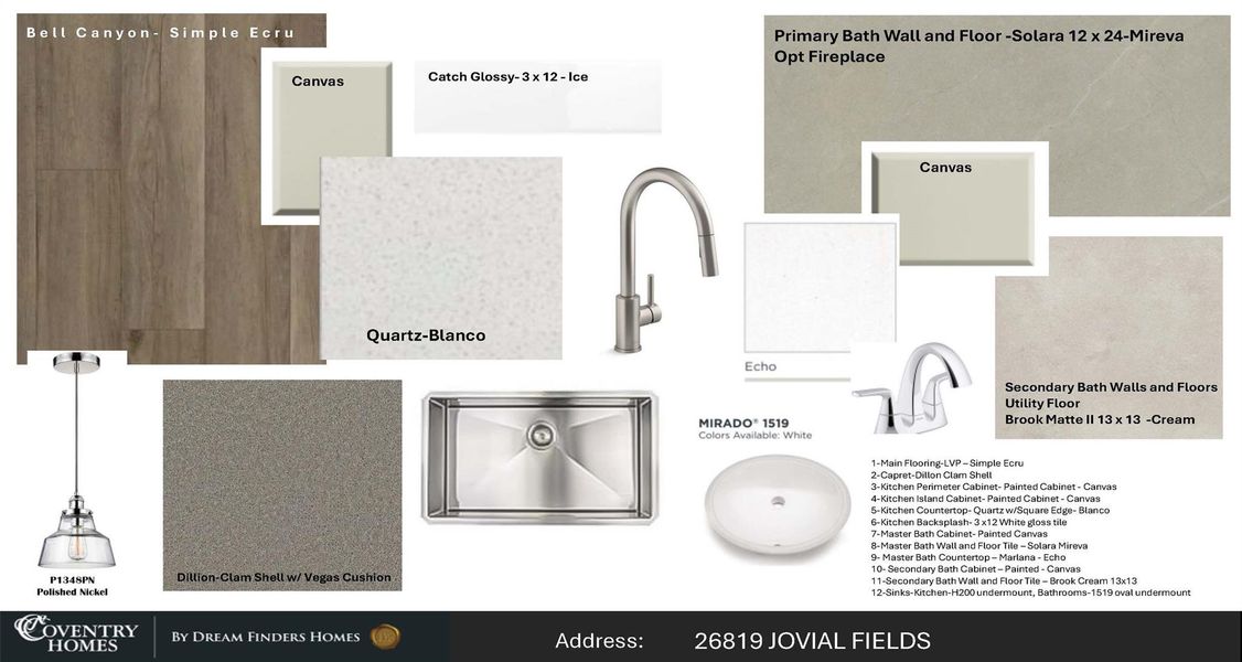Sample of building materials used in homes in Jubilee, Hockley (Image 4).