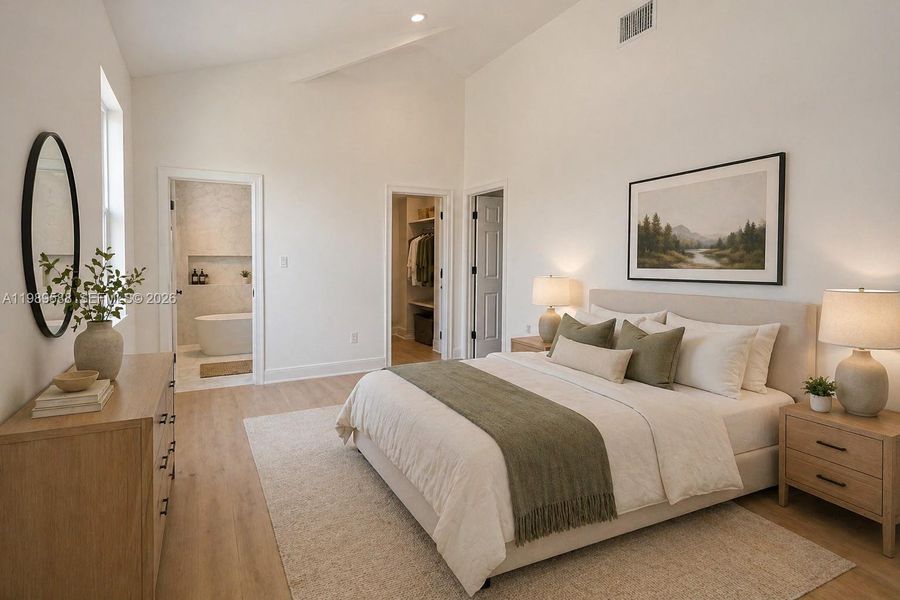Image digitally enhanced and virtually altered; actual property condition may differ.