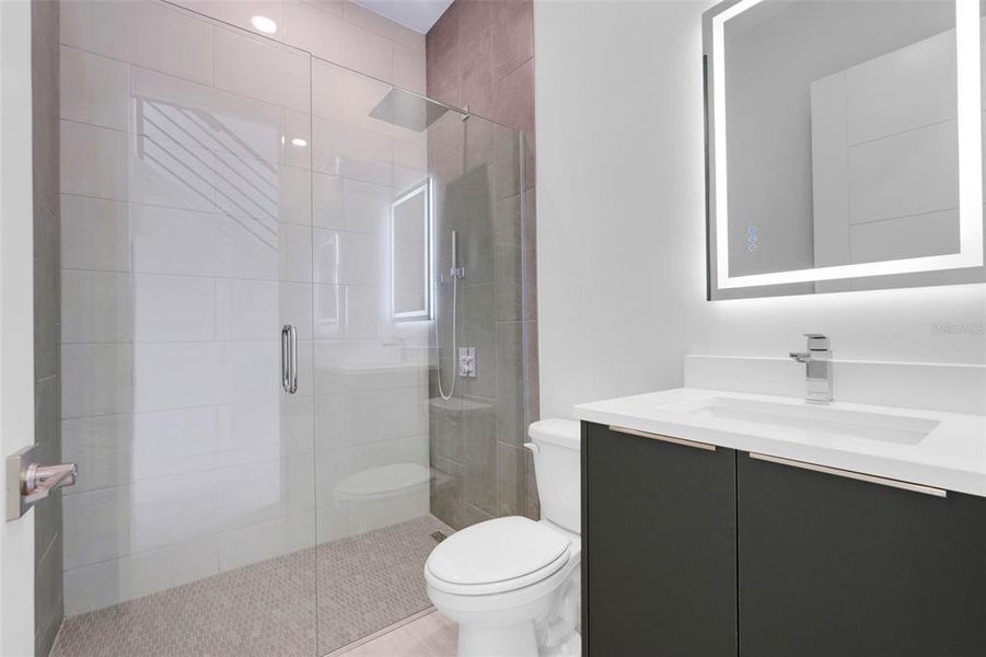 Furnished interior view inside a new home in Hampton Green at Providence, Davenport (Image 43).