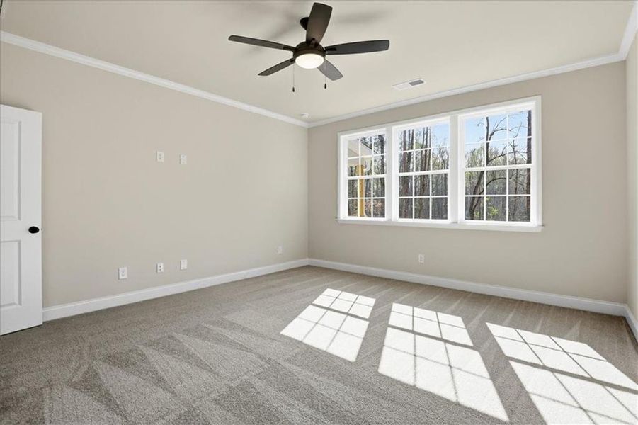 Spacious, unfurnished interior of a new home in Bradley Gin, Monroe (Image 53).