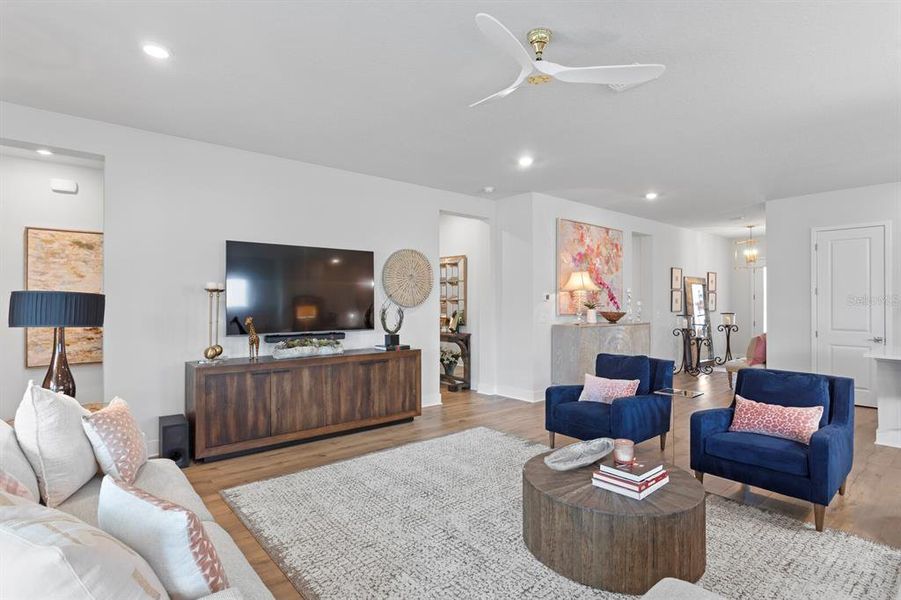 Furnished interior view inside a new home in , Odessa (Image 15).