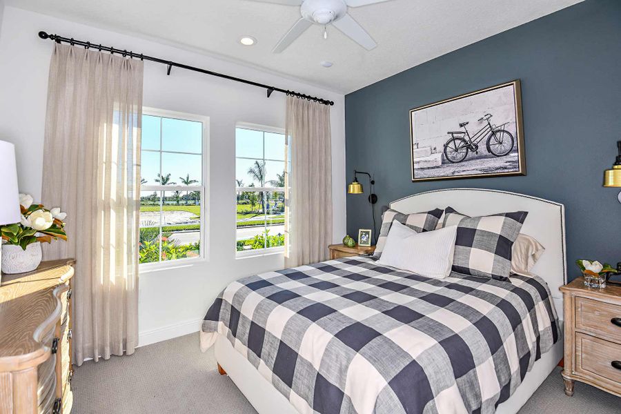 Representative furnished interior of a home built from the Triumph by Neal Communities in Verandah, Fort Myers (Image 6).