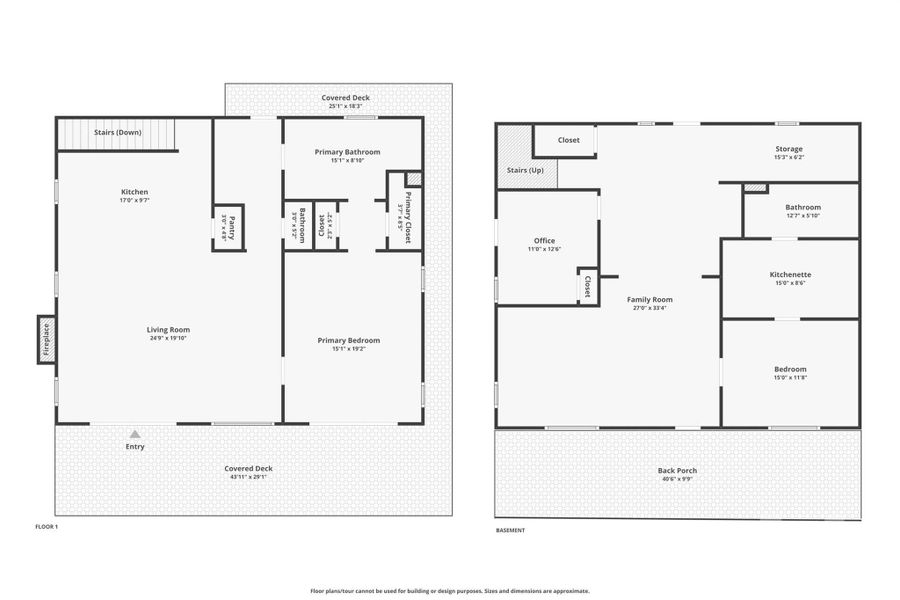 2D floor plan layout of this home in , Tuckasegee, NC (Image 3).