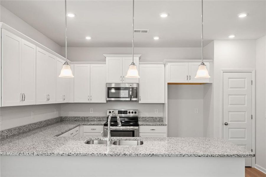 Furnished interior view inside a new home in Sanders Park, Austell (Image 6).