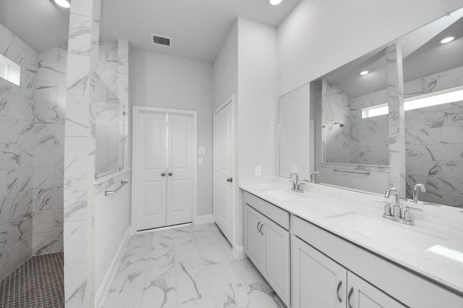 Furnished interior view inside a new home in Bridgeland: Signature Collection, Cypress (Image 4).