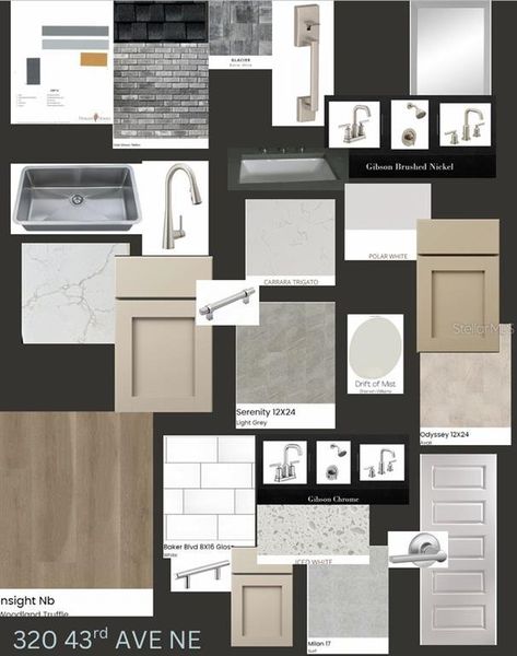 Sample of building materials used in homes in , St. Petersburg (Image 6).