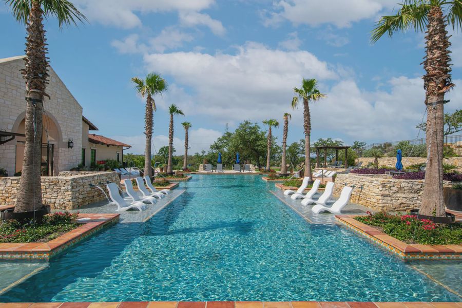 Community amenities associated with the Hampton by Chesmar Homes in Esperanza 50's, Boerne (Image 16).