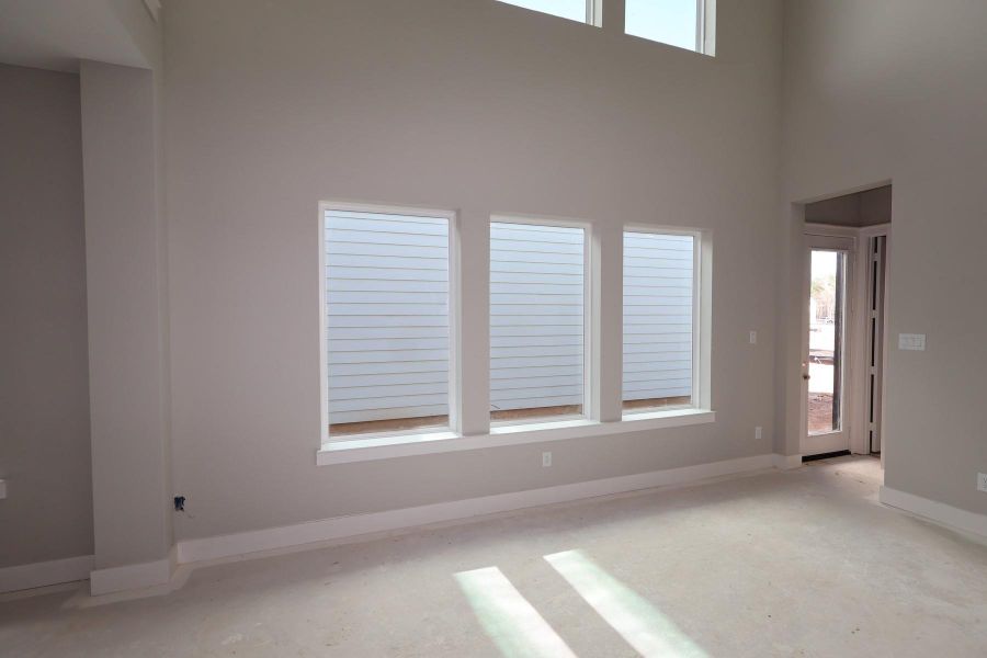 Spacious, unfurnished interior of a new home in Two Step Farm - Cottages Row Collection, Montgomery (Image 4).