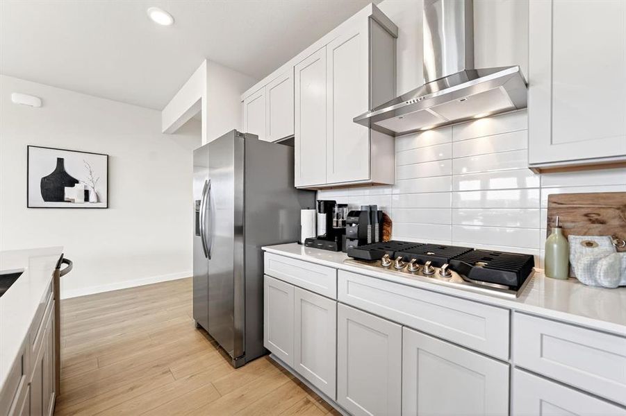 Furnished interior view inside a new home in Parks at Foster Crossing, Anna (Image 33).