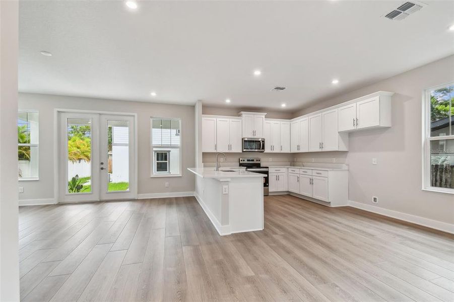 Furnished interior view inside a new home in , St. Petersburg (Image 9). Furnished interior view inside a new home in , St. Petersburg (Image 9).