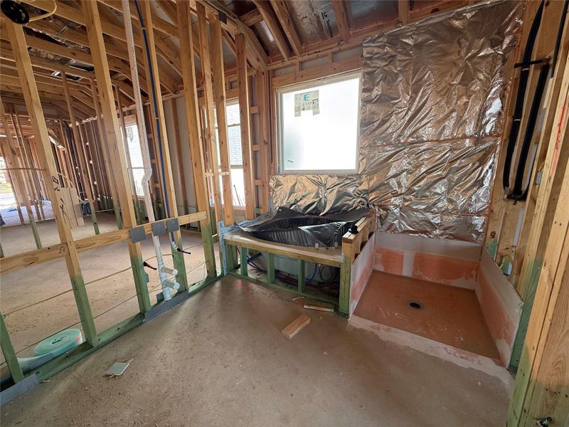 In-progress construction of a new home in Berry Creek Highlands, Georgetown, TX (Image 14). In-progress construction of a new home in Berry Creek Highlands, Georgetown, TX (Image 14).