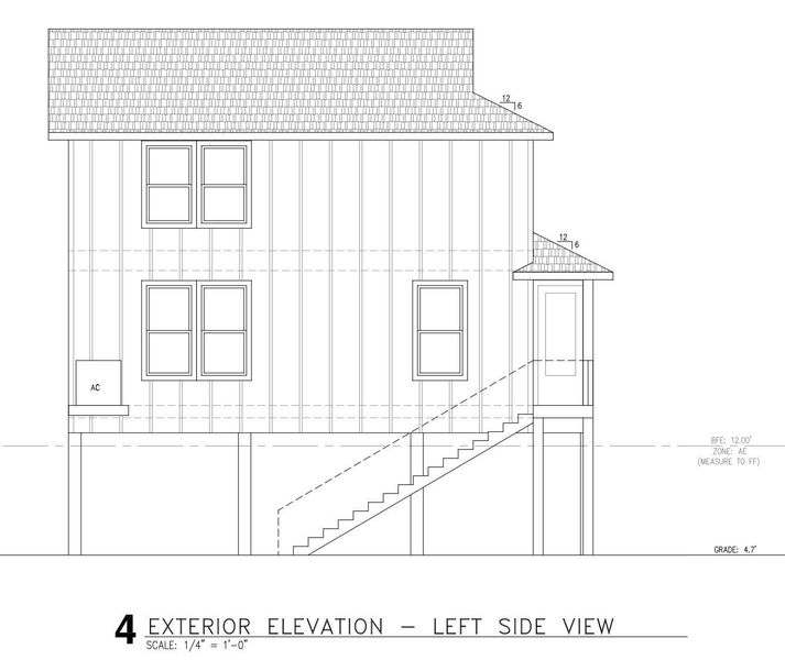 Exterior rendering of this home design in , Galveston, TX (Image 4). Exterior rendering of this home design in , Galveston, TX (Image 4).