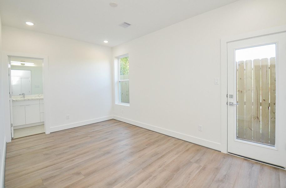 Bedroom on 1st Floor (Sample photo from similar floor plan built by the builder)