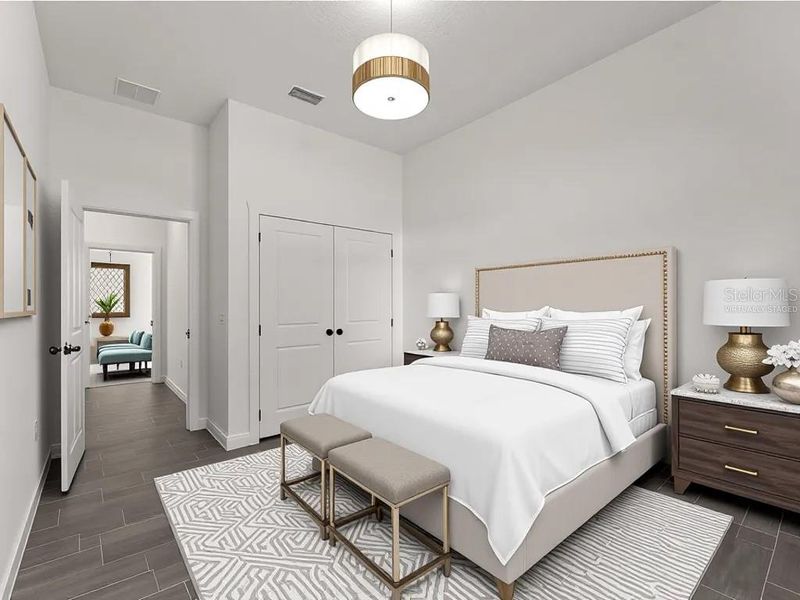 Furnished interior view inside a new home in , North Port (Image 10).