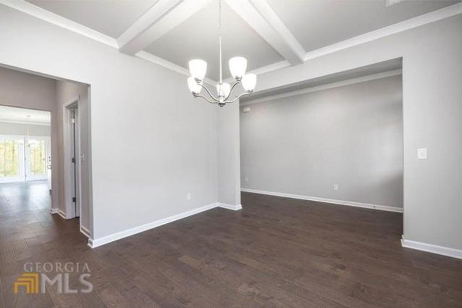 Spacious, unfurnished interior of a new home in The Gates at Pates Creek, Hampton (Image 18).