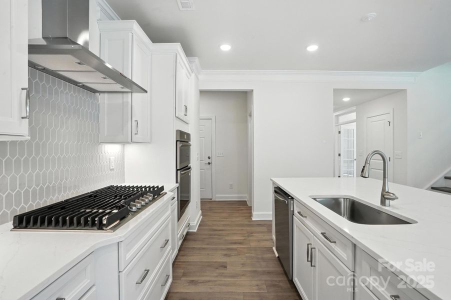 Furnished interior view inside a new home in Heritage - 55+ Community, Indian Trail (Image 4).