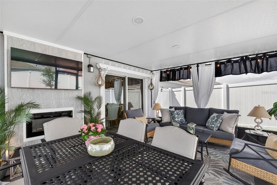 Furnished interior view inside a new home in Laurel Glen, Haines City (Image 53).