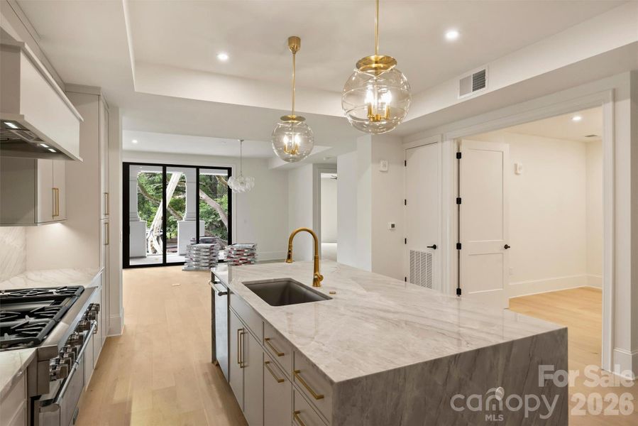 Furnished interior view inside a new home in , Charlotte (Image 14).