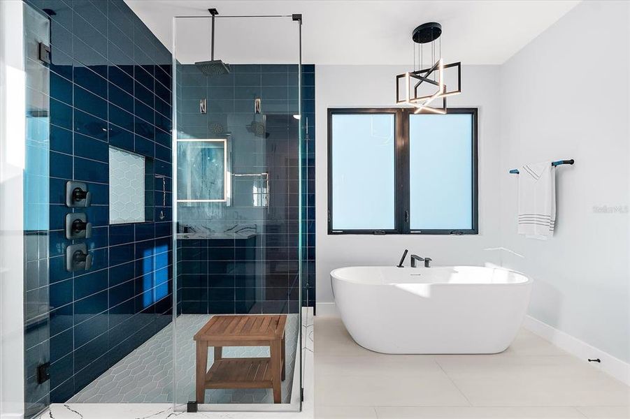 Furnished interior view inside a new home in , Tampa (Image 13).