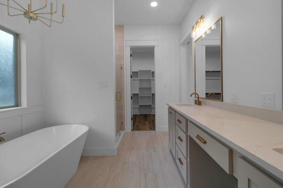 Furnished interior view inside a new home in , Livingston (Image 12).