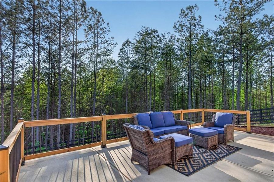 Exterior details and patio area of a home in , Talking Rock (Image 33).