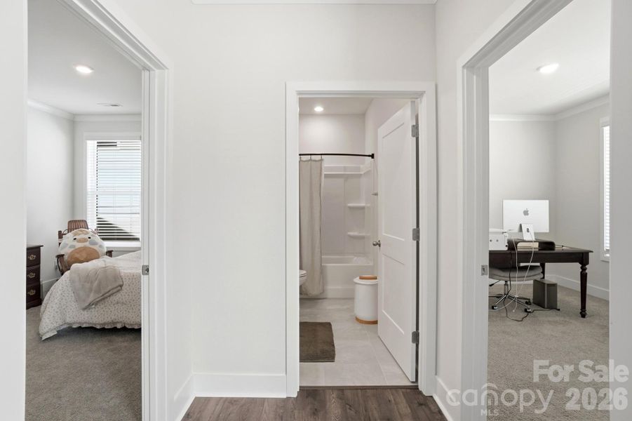 Hall (full) bathroom