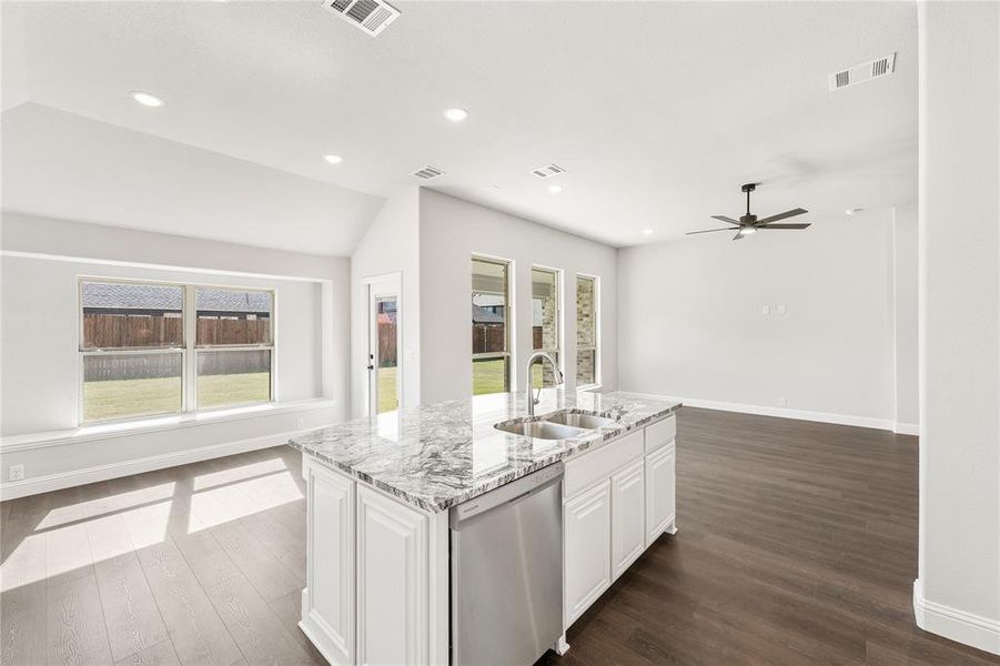 Furnished interior view inside a new home in Maplewood, Glenn Heights (Image 10). Furnished interior view inside a new home in Maplewood, Glenn Heights (Image 10).