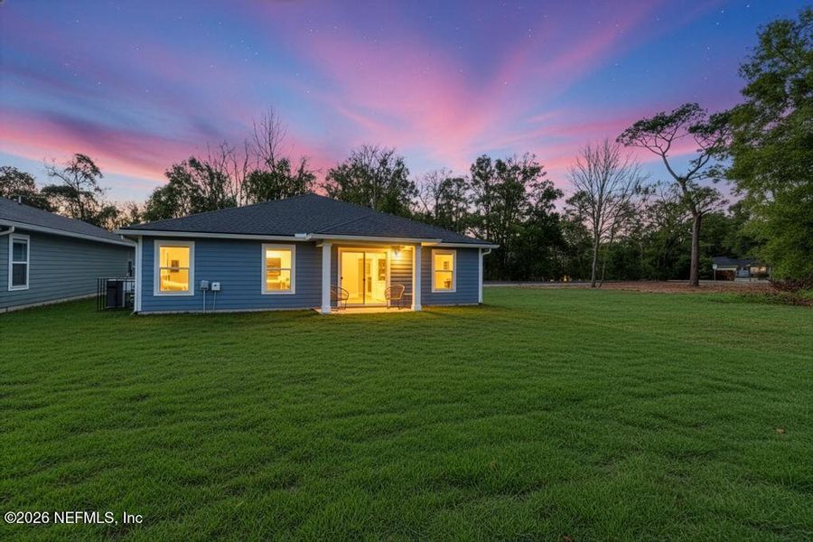 Exterior details and patio area of a home in , Jacksonville (Image 31).