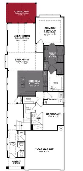 2D floor plan layout of this home in Amira, Tomball, TX (Image 3). 2D floor plan layout of this home in Amira, Tomball, TX (Image 3).