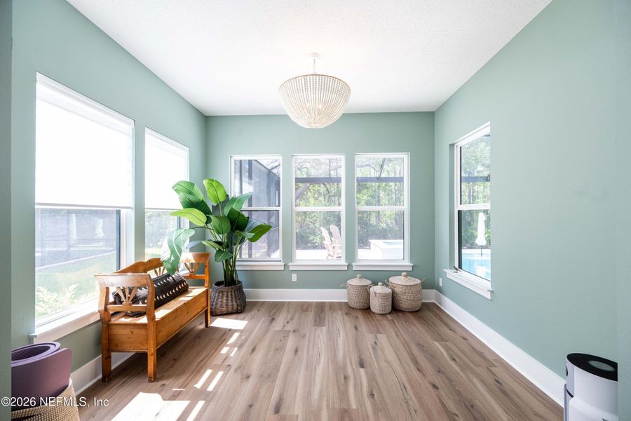 Furnished interior view inside a new home in , St. Johns (Image 31).
