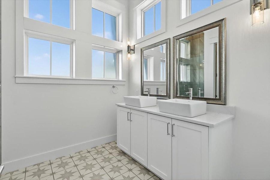 Furnished interior view inside a new home in , Port Aransas (Image 15).