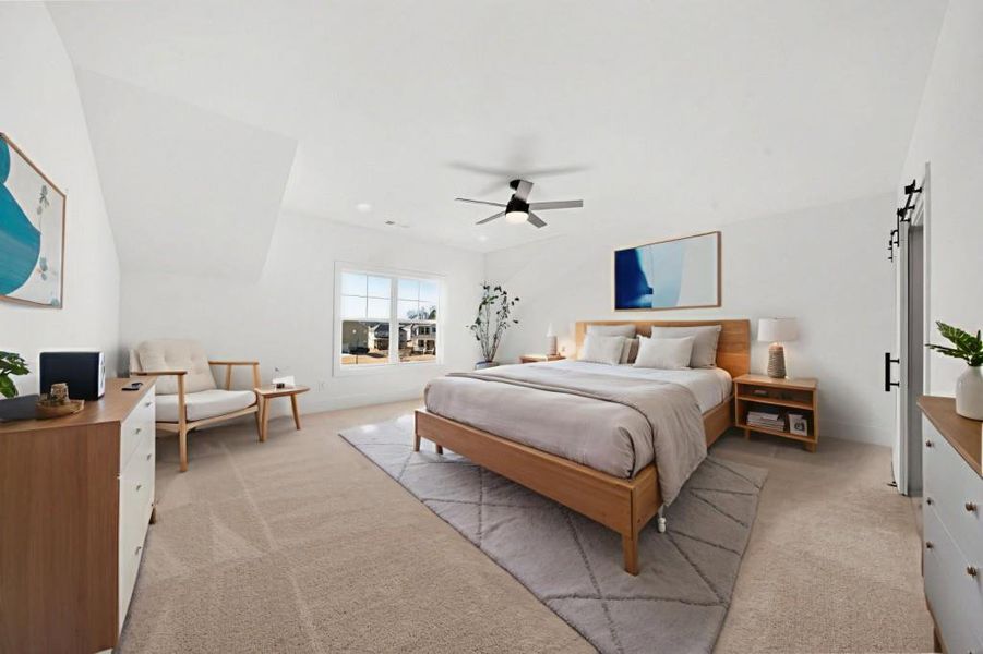 Furnished interior view inside a new home in , Canton (Image 16).