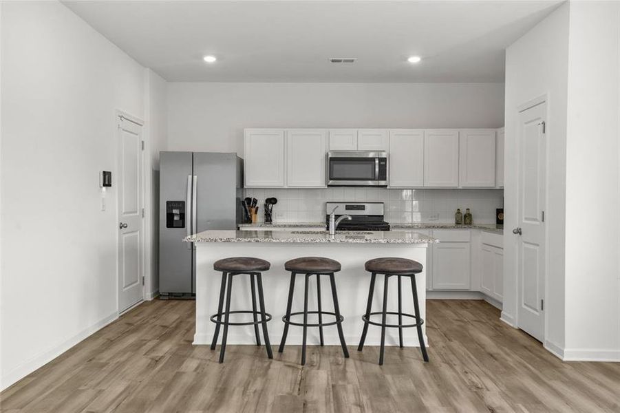 Furnished interior view inside a new home in Alder Park, Conyers (Image 14).