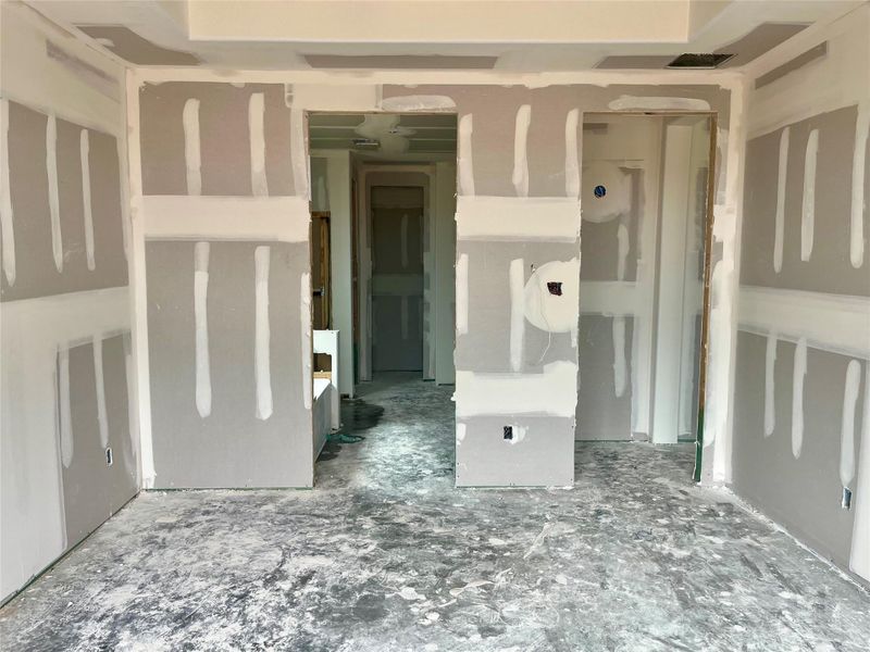 In-progress construction of a new home in Oakwood Estates, Waller, TX (Image 22).