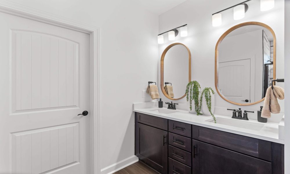 Representative furnished interior of a home built from the The Redbud by Chesapeake Homes in The Willows, Loris (Image 27).